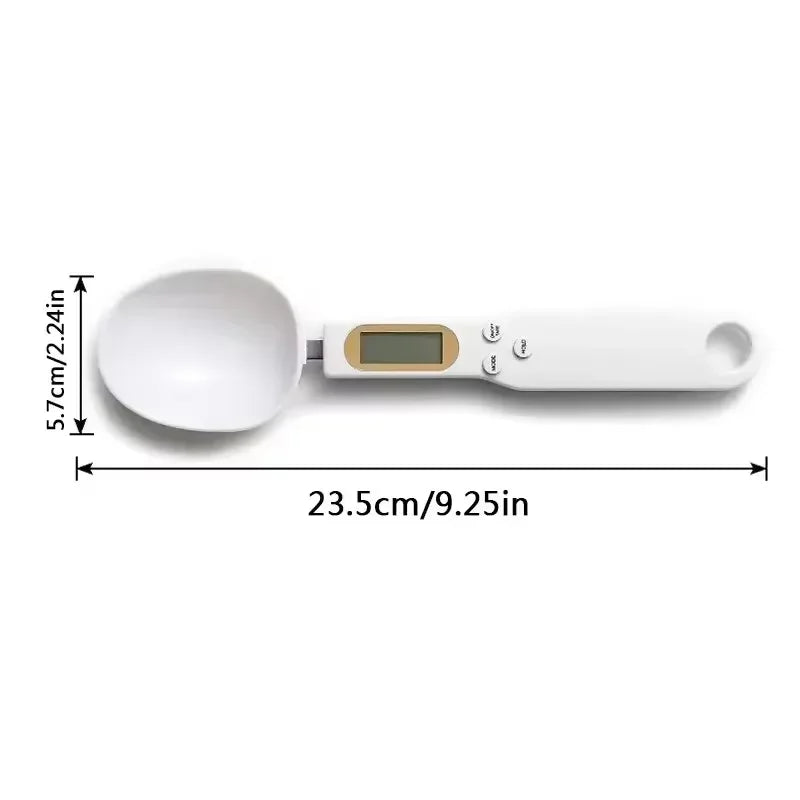 Cuchara Digital para medir alimentos, harina, leche, café, herramientas de cocina, 500g/0,3g