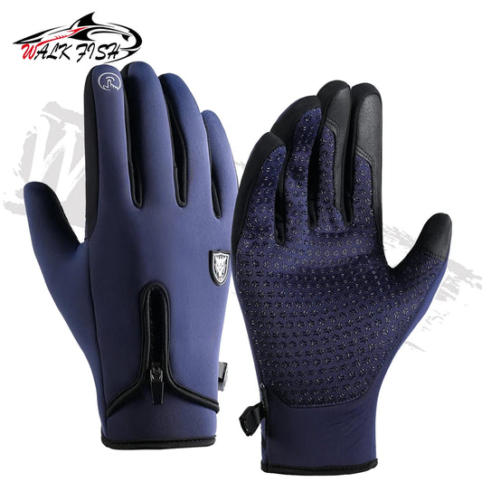 Fishing Gloves Winter Touch Screen Water Repellent & Windproof Workout Glove Snow Cold Weather Driving Glove Men Women