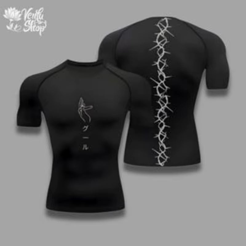 Compression Shirt | Tokyo Ghoul, Anime, Gym, Sportwear, Anime Shirt, Muscle Shirt, Compressions