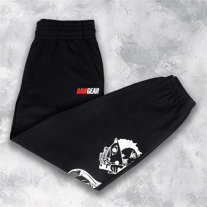 Harajuku Men Joggers Sweatpants Casual Slim Pants Cotton Training Trousers Male Gym Fitness Bottoms Outdoor Sport Trackpants