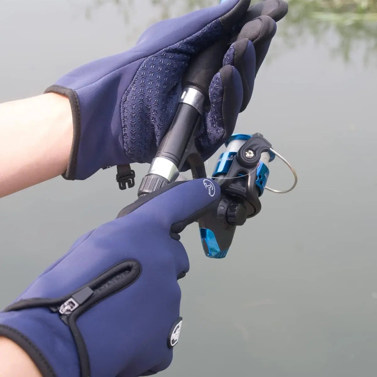 Fishing Gloves Winter Touch Screen Water Repellent & Windproof Workout Glove Snow Cold Weather Driving Glove Men Women
