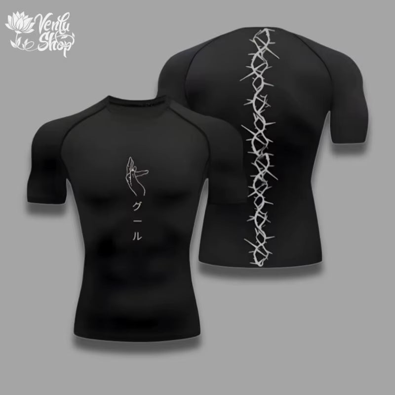 Compression Shirt | Tokyo Ghoul, Anime, Gym, Sportwear, Anime Shirt, Muscle Shirt, Compressions