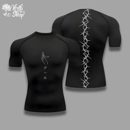 Compression Shirt | Tokyo Ghoul, Anime, Gym, Sportwear, Anime Shirt, Muscle Shirt, Compressions