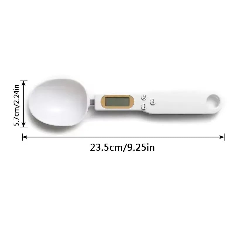 Cuchara Digital para medir alimentos, harina, leche, café, herramientas de cocina, 500g/0,3g