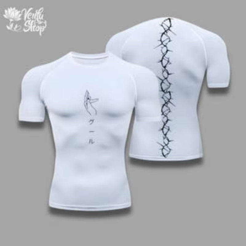 Compression Shirt | Tokyo Ghoul, Anime, Gym, Sportwear, Anime Shirt, Muscle Shirt, Compressions