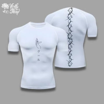 Compression Shirt | Tokyo Ghoul, Anime, Gym, Sportwear, Anime Shirt, Muscle Shirt, Compressions